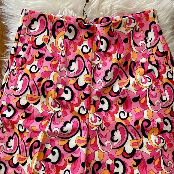 NWOT Zara High-Waist Barbie-Core Slim Trousers - Picture 3 of 13